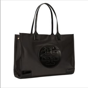 Tory Burch Ella patent tote NEW large size
